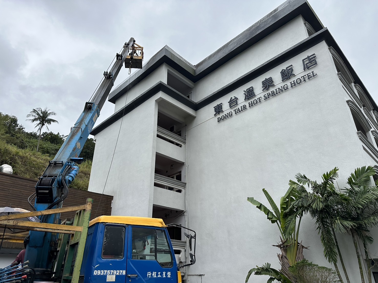 飯店外牆牆面清洗
